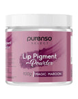 Buy Online Lip Pigment Powder - Magic Maroon in India - Purenso Select