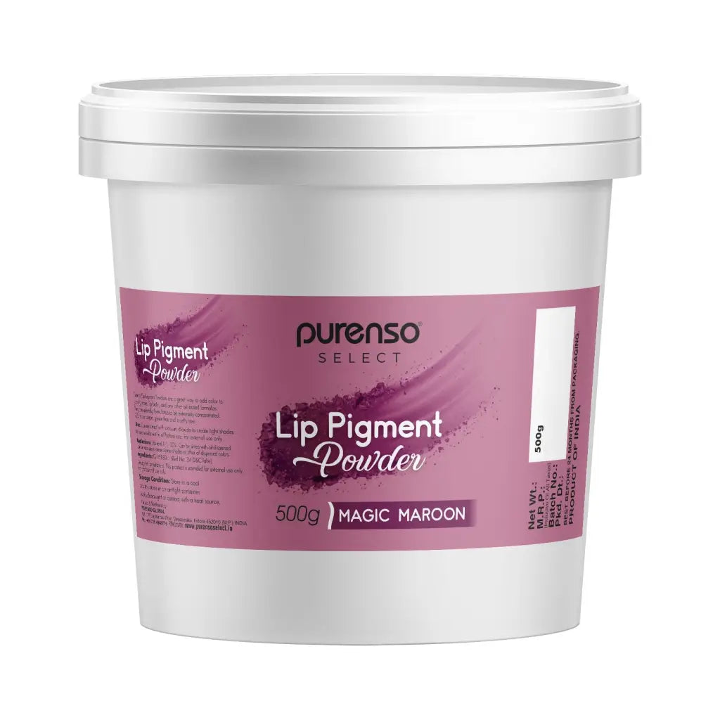 Buy Online Lip Pigment Powder - Magic Maroon in India - Purenso Select