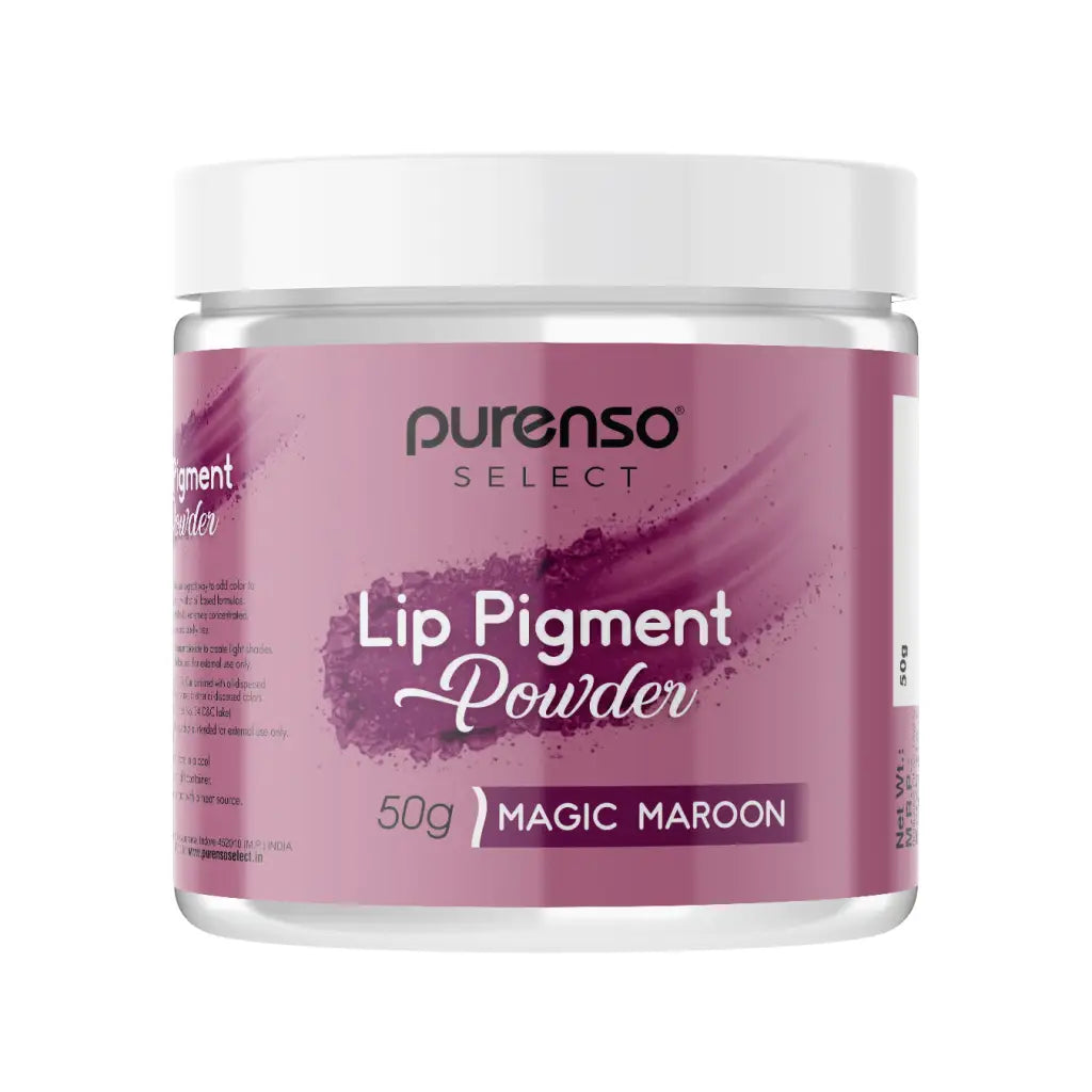 Buy Online Lip Pigment Powder - Magic Maroon in India - Purenso Select