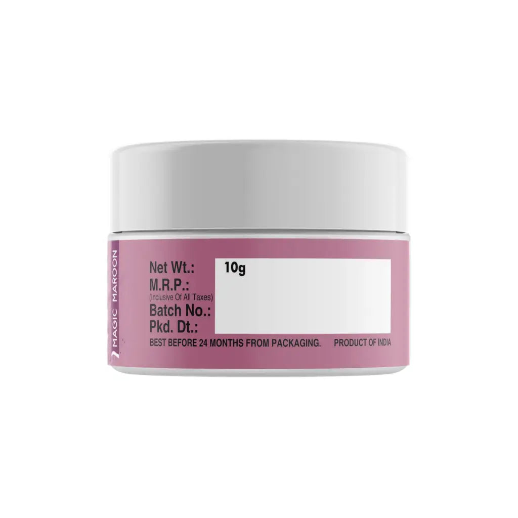 Buy Online Lip Pigment Powder - Magic Maroon in India - Purenso Select