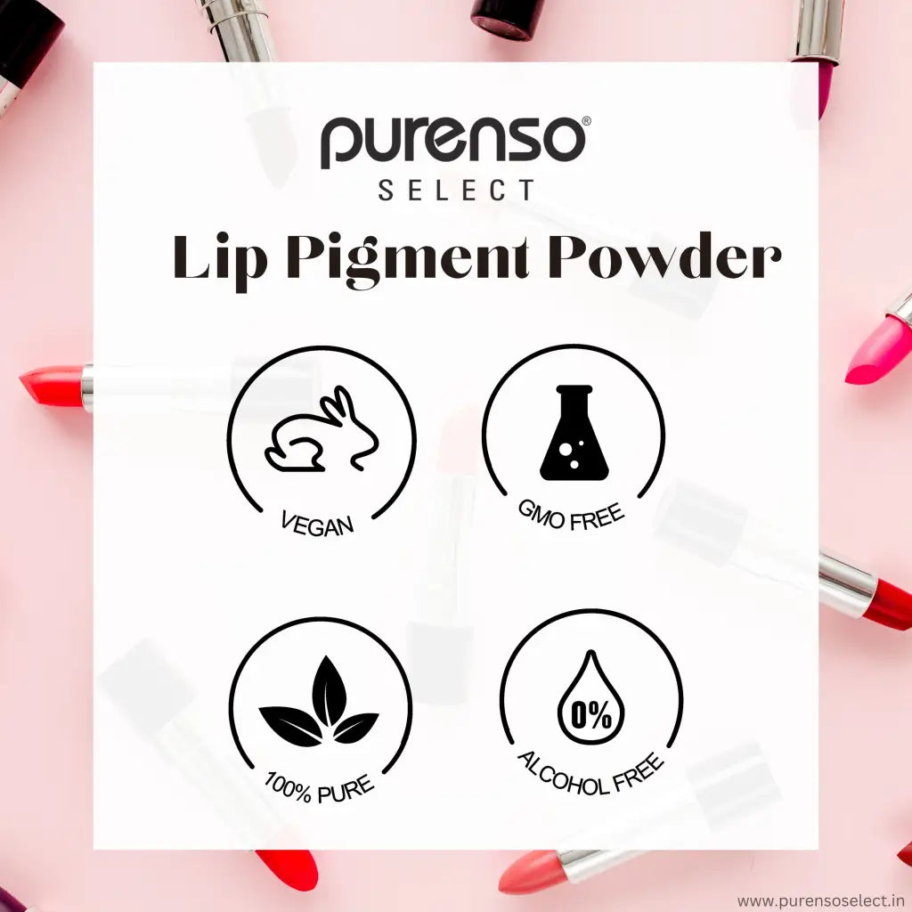 Buy Online Lip Pigment Powder - Magic Maroon in India - Purenso Select