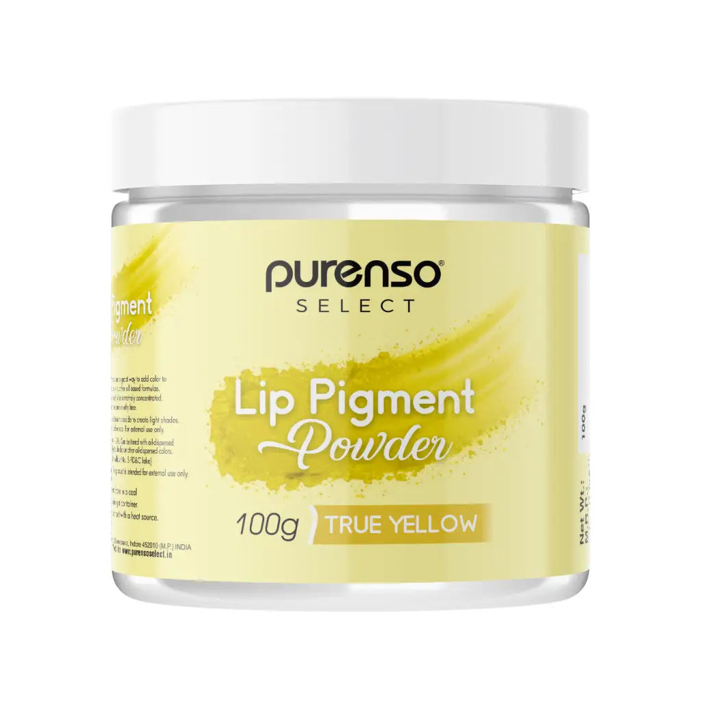 Buy Online Lip Pigment Powder - True Yellow in India - Purenso Select