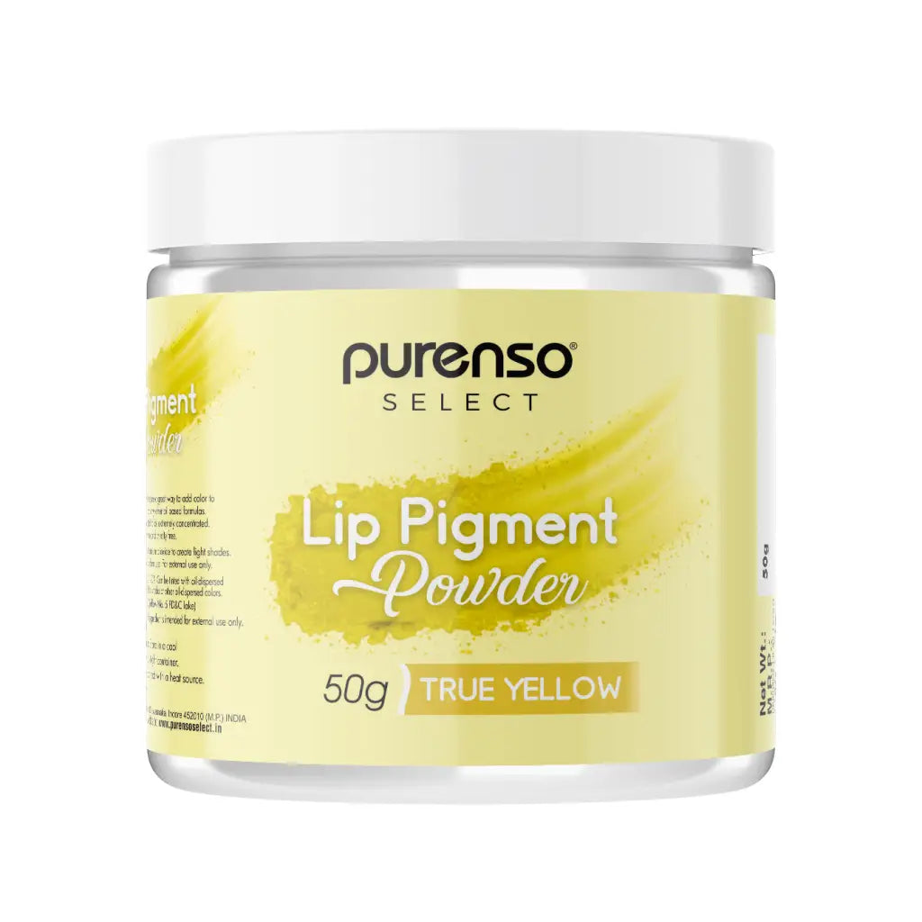 Buy Online Lip Pigment Powder - True Yellow in India - Purenso Select