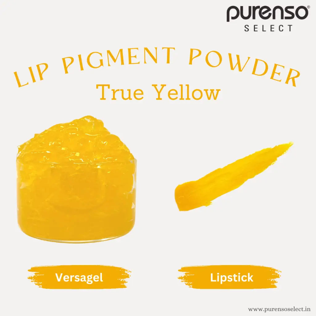 Buy Online Lip Pigment Powder - True Yellow in India - Purenso Select