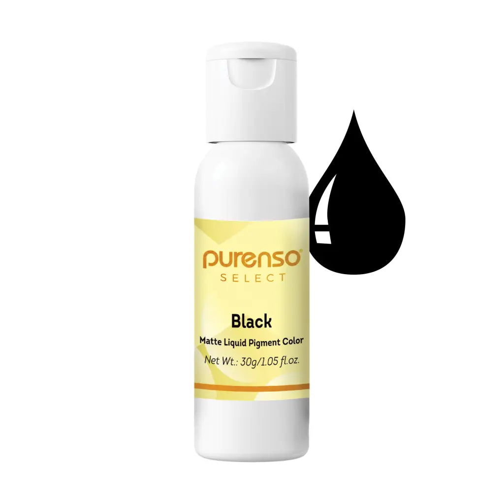 Matte Black Liquid Pigment - PurensoSelect