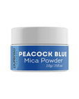 Buy Online Peacock Blue Mica Powder in India - Purenso Select