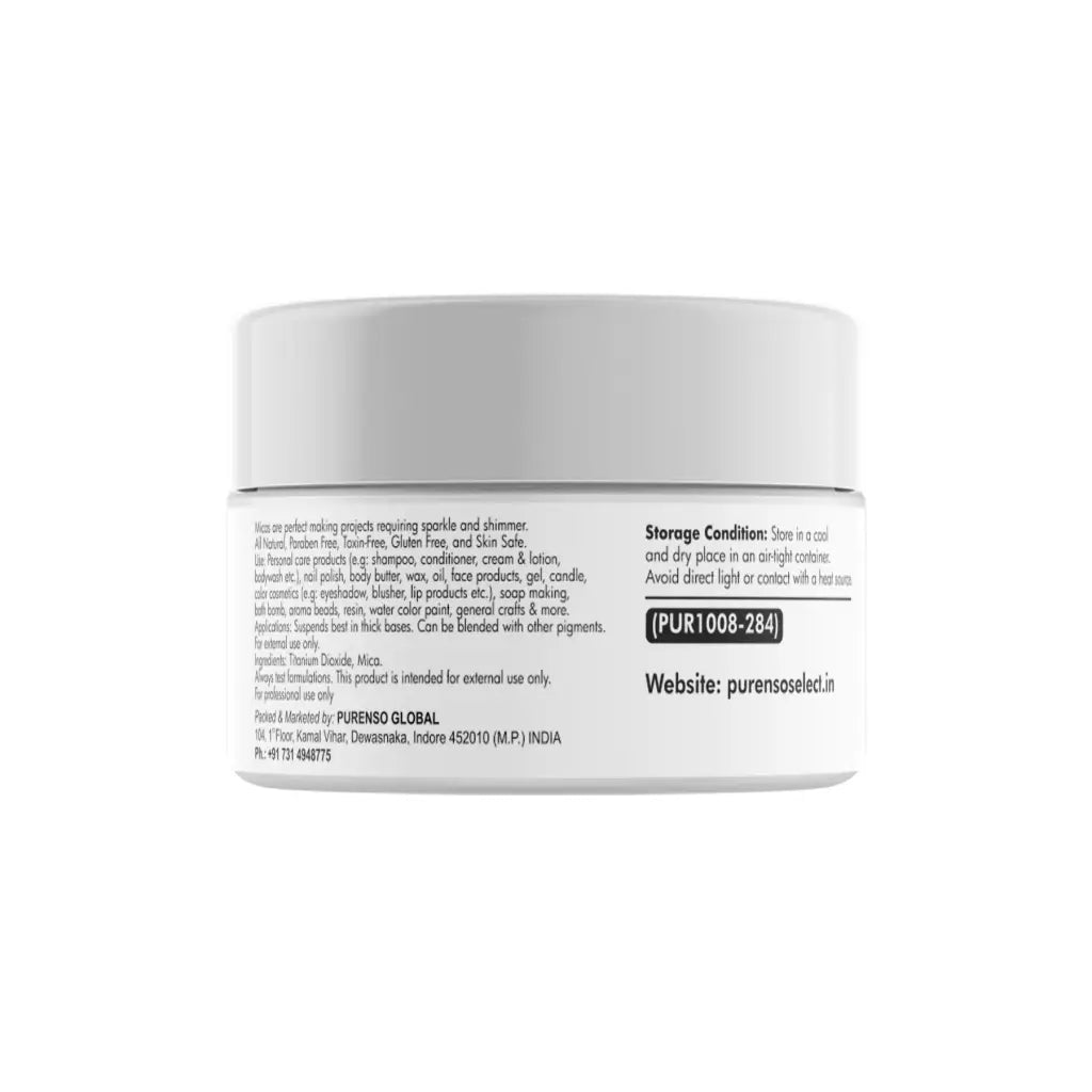 Buy Online Pearl Mica Powder in India - Purenso Select