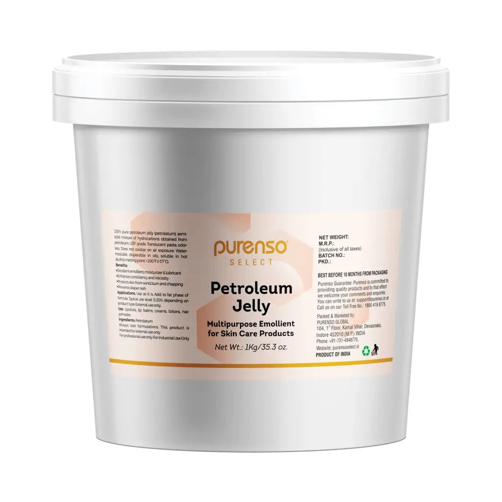 Buy Online Petroleum Jelly (Petrolatum) in India - Purenso Select