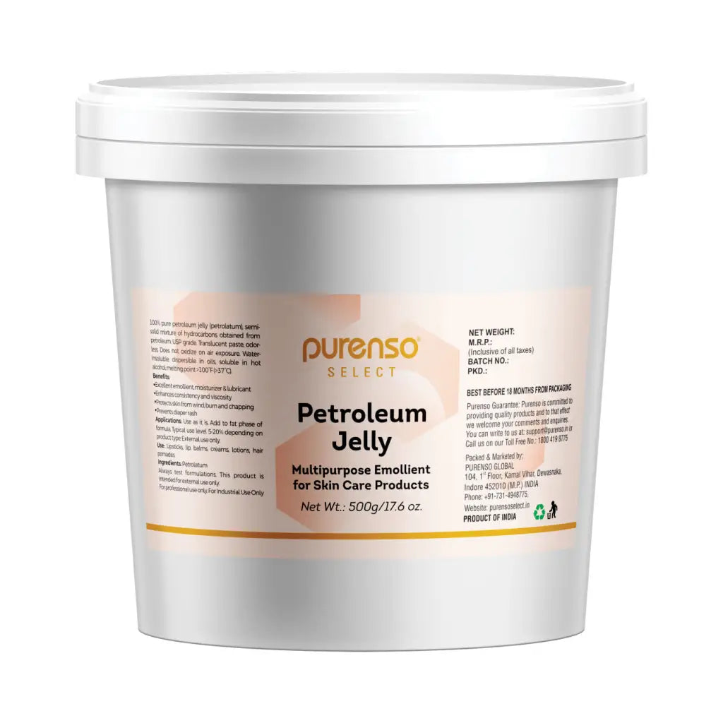 Buy Online Petroleum Jelly (Petrolatum) in India - Purenso Select