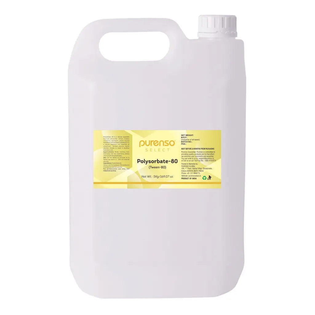Buy Online Polysorbate-80 (Tween 80) in India - Purenso Select