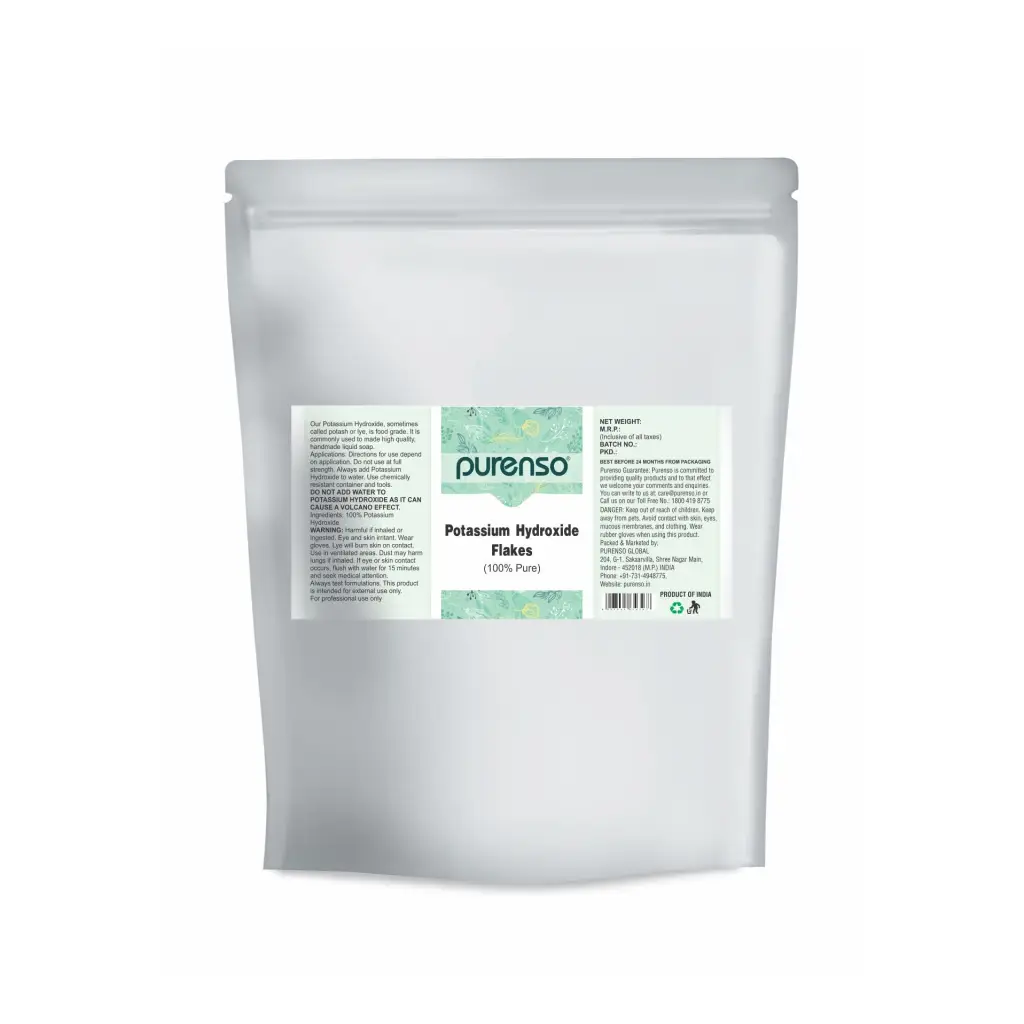 Buy Online Potassium Hydroxide Flakes in India - Purenso Select