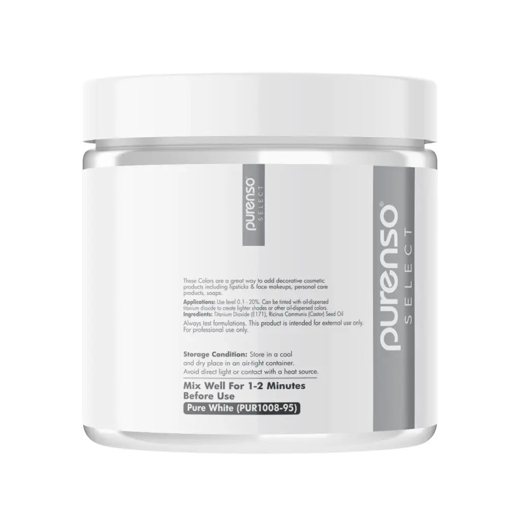 Buy Online Pure White (For Lip, Eye & Personal Care Products) in India - Purenso Select