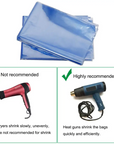 PVC Shrink Wrap Bags 4 x 6 - PurensoSelect