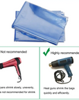 Buy Online PVC Shrink Wrap Bags 6 x 6 in India - Purenso Select