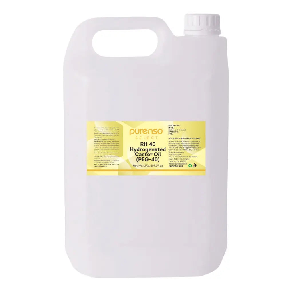 Buy Online RH 40 - Hydrogenated Castor Oil (PEG-40) in India - Purenso Select
