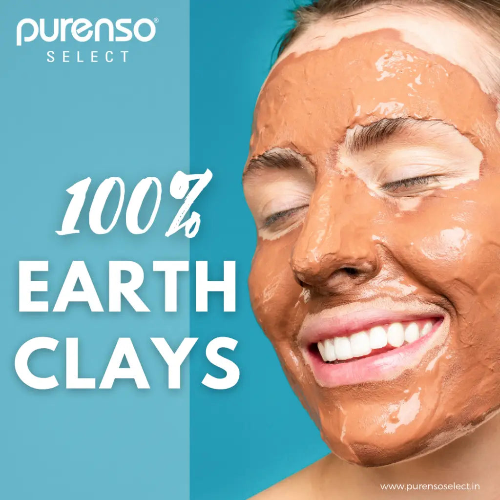 Buy Online Rhassoul Clay Powder in India - Purenso Select
