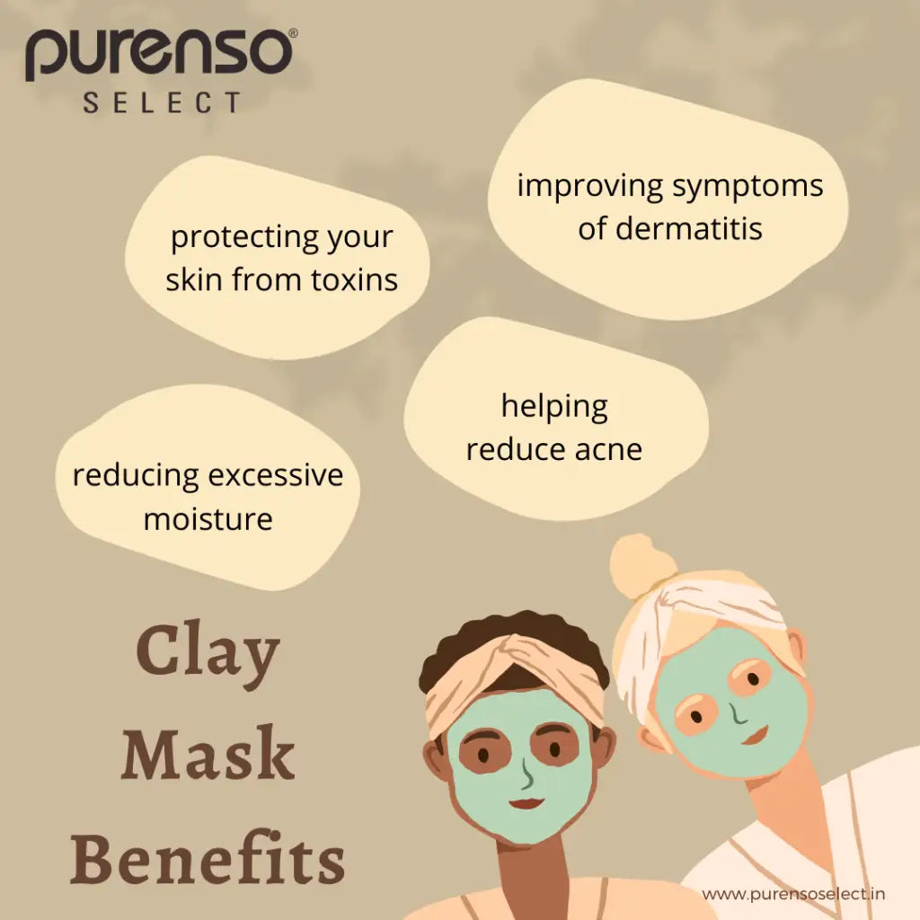 Buy Online Rhassoul Clay Powder in India - Purenso Select