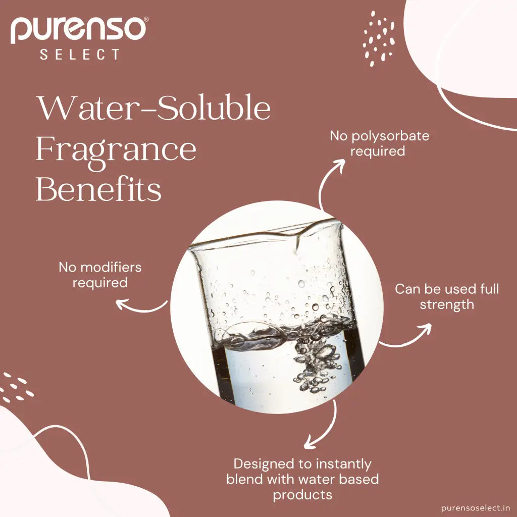 Rose Water Soluble Fragrance - Water Soluble Fragrances