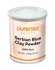 Buy Online Serbian Blue Clay Powder in India - Purenso Select
