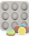 Buy Online Silicone 9 Cavities Cylinder Round Mould (PUR1015-03) in India - Purenso Select