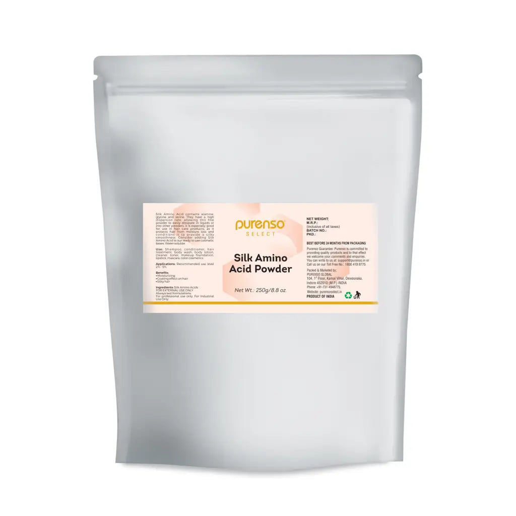 Buy Online Silk Amino Acid Powder in India - Purenso Select