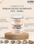 Buy Online Sodium Cocoyl Isethionate (SCI) - Needles in India - Purenso Select