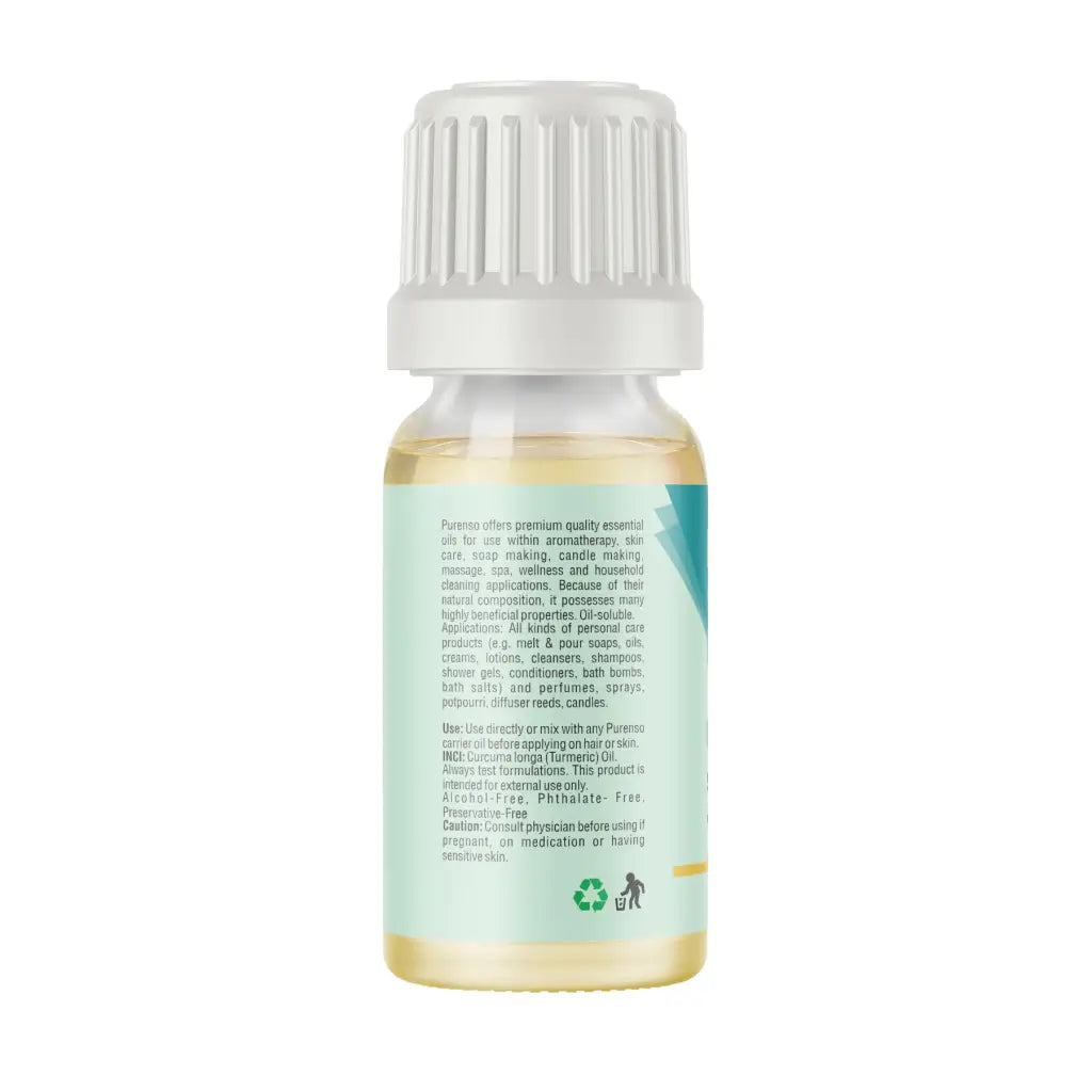 Buy Online Turmeric (Haldi) Essential Oil in India - Purenso Select