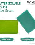 Water Soluble Liquid Colors - Aloe Green - Colorants