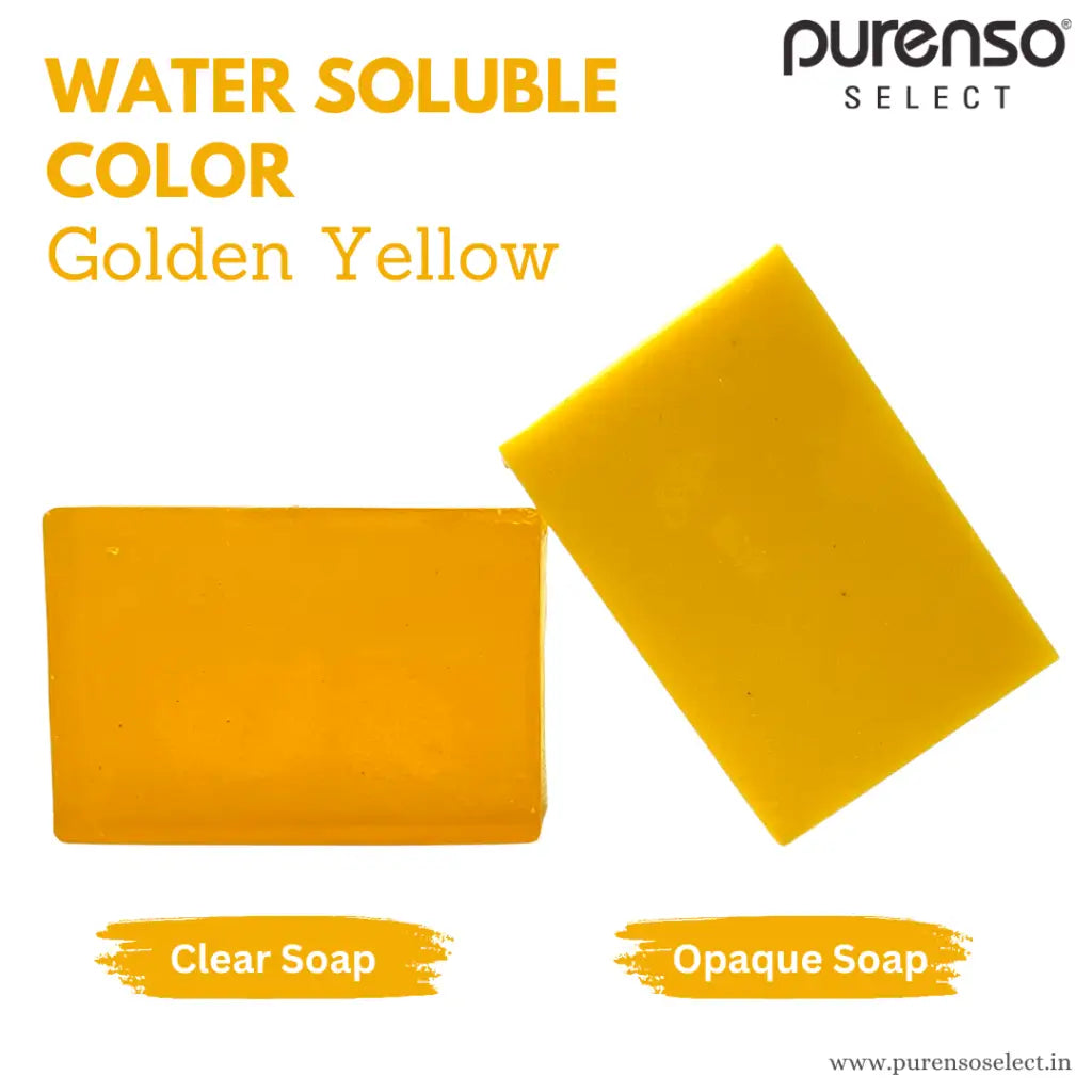 Water Soluble Liquid Colors - Golden Yellow - Colorants