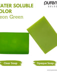 Water Soluble Liquid Colors - Neon Green - Colorants