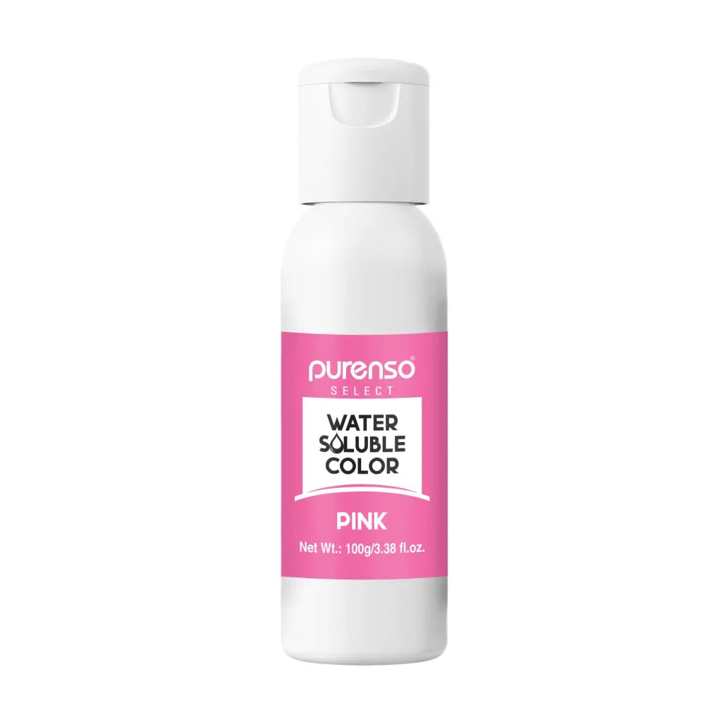 Water Soluble Liquid Colors - Pink - 100g - Colorants