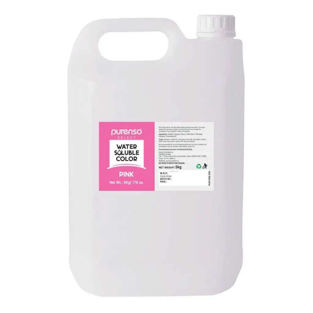 Water Soluble Liquid Colors - Pink - 5Kg - Colorants