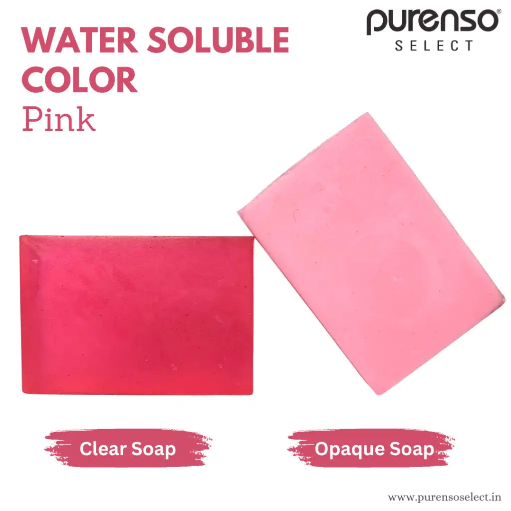 Water Soluble Liquid Colors - Pink - Colorants