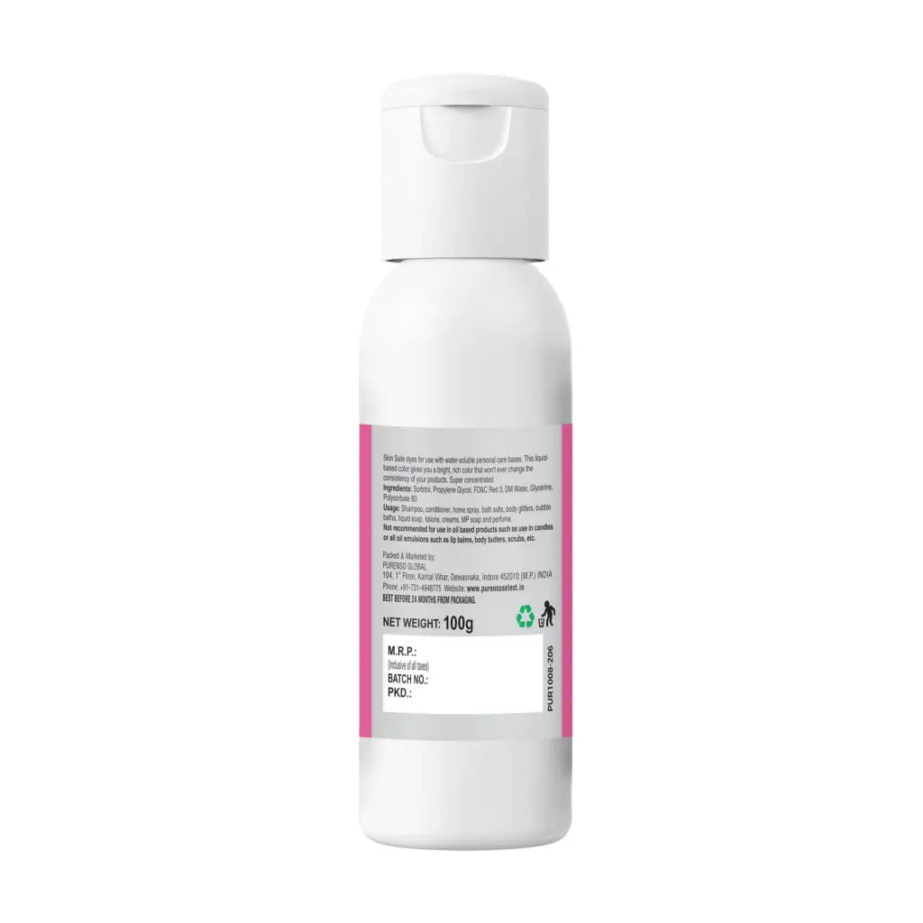 Water Soluble Liquid Colors - Pink - Colorants