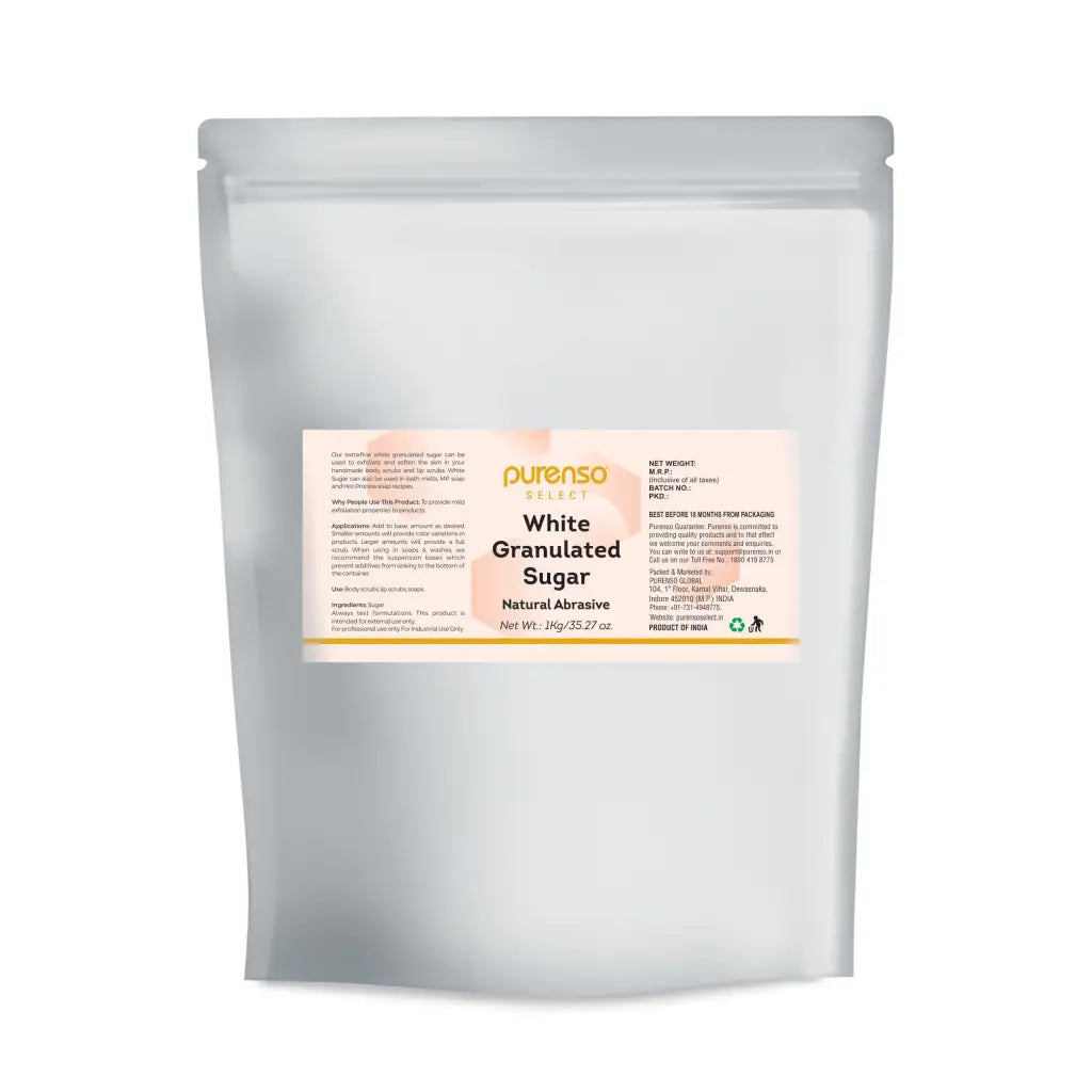 Buy Online White Granulated Sugar in India - Purenso Select