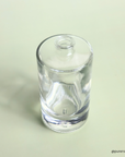 100ml Liril Round Clear Empty Glass Perfume Bottle FEA 15 Crimp Neck