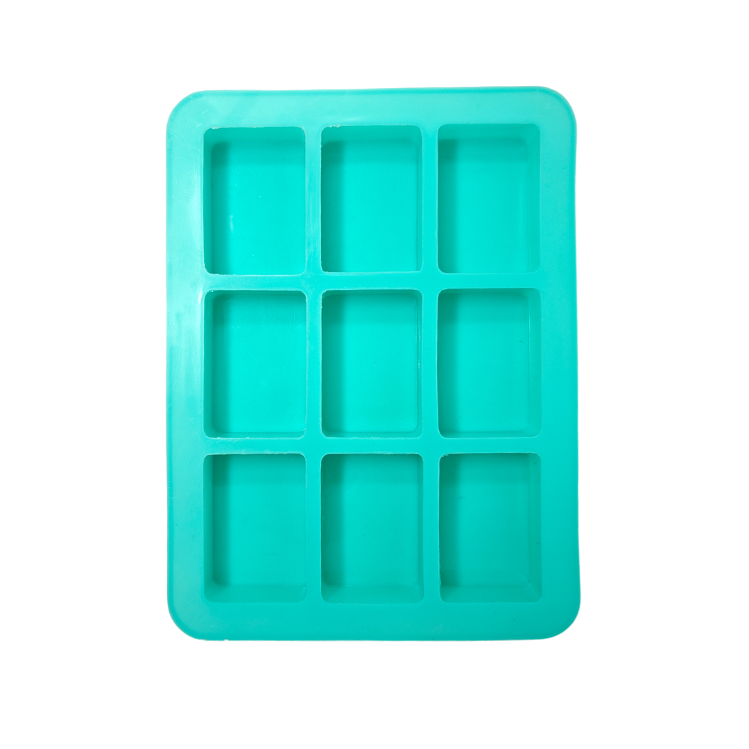 9 Cavities Rectangle Silicone Mould (PUR1015-88)