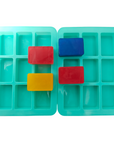 9 Cavities Rectangle Silicone Mould (PUR1015-88)