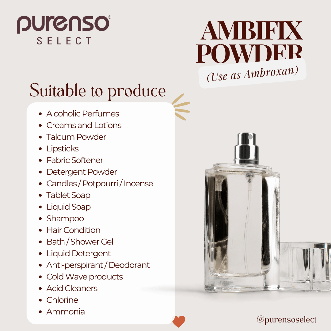 Ambifix Powder (Use as Ambroxan)