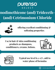 Amodimethicone (and) Trideceth-12 (and) Cetrimonium Chloride