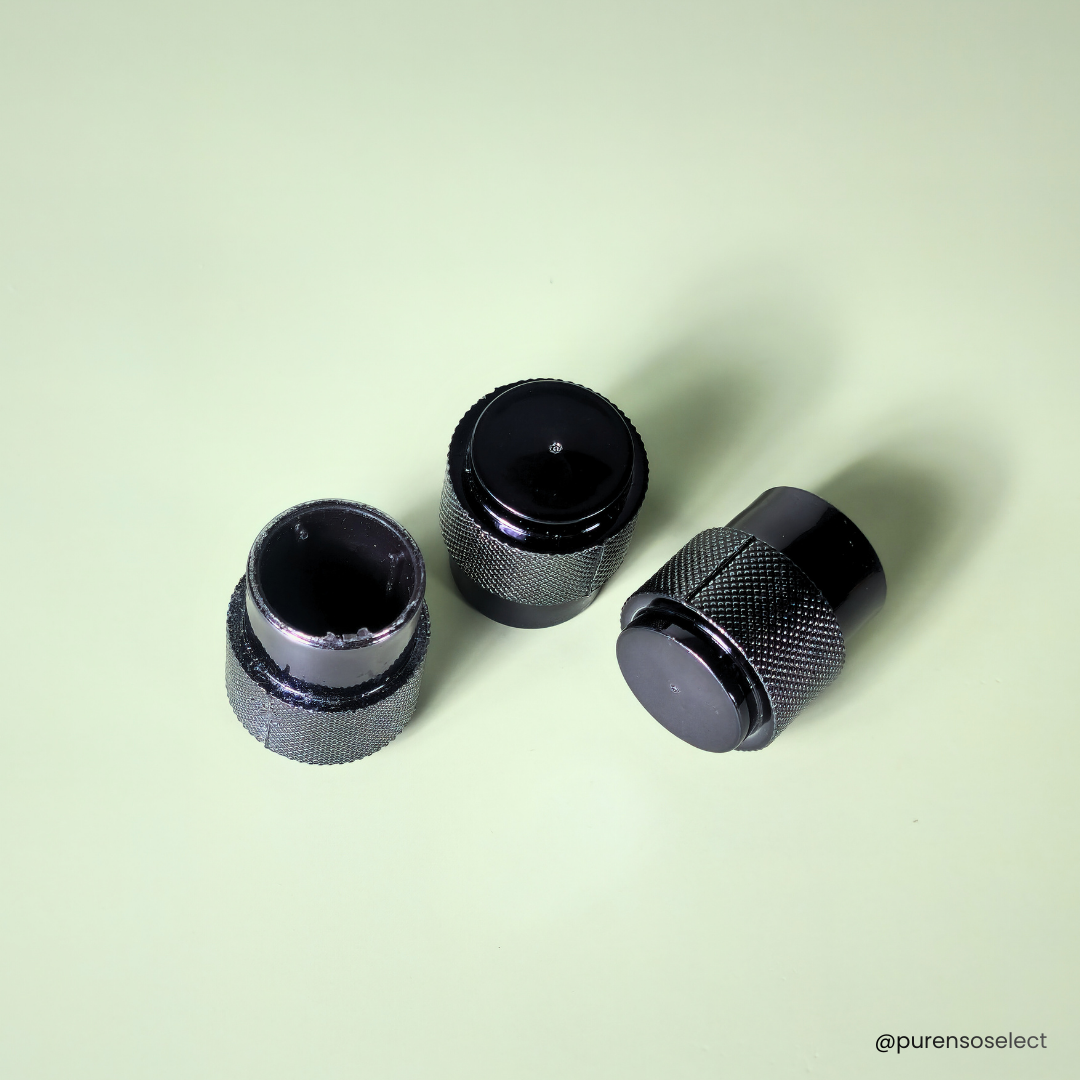 Black Nut Perfume Cap – FEA 15 Neck