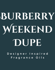 Burberry Weekend Dupe Fragrance Oil