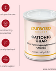 Cationic Guar (Guar Hydroxypropyltrimonium Chloride) / GHTC