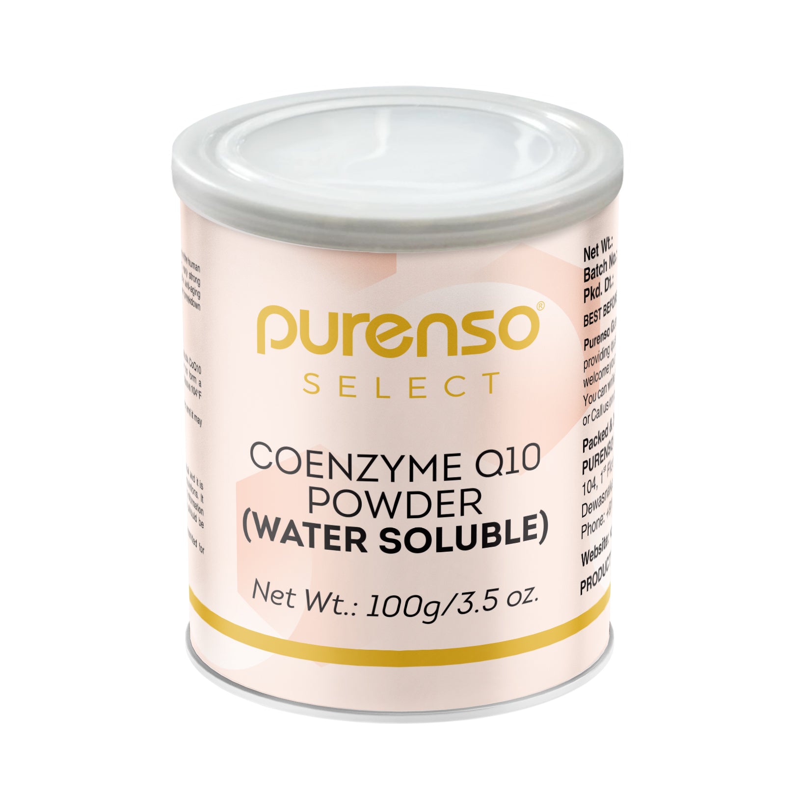 99% Coenzyme Q10 Powder (Water Soluble)