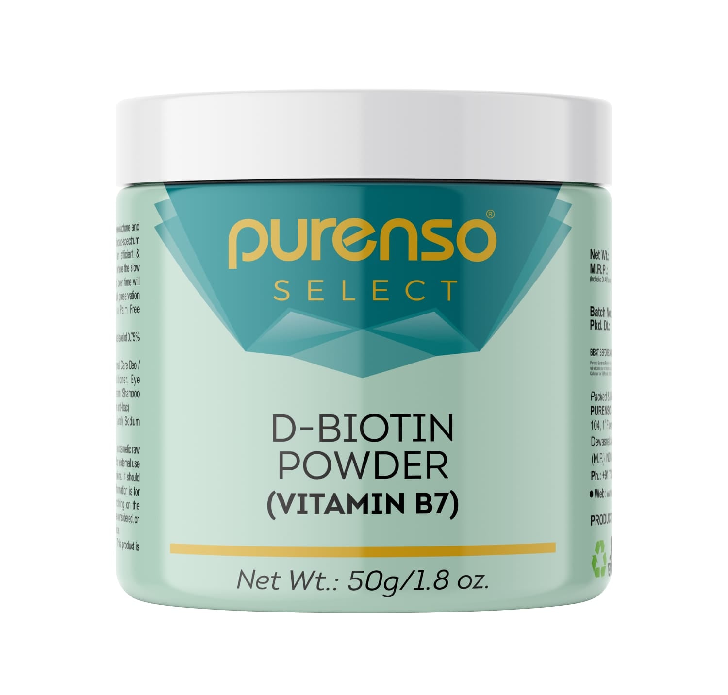 99% D-Biotin Powder (Vitamin B7)