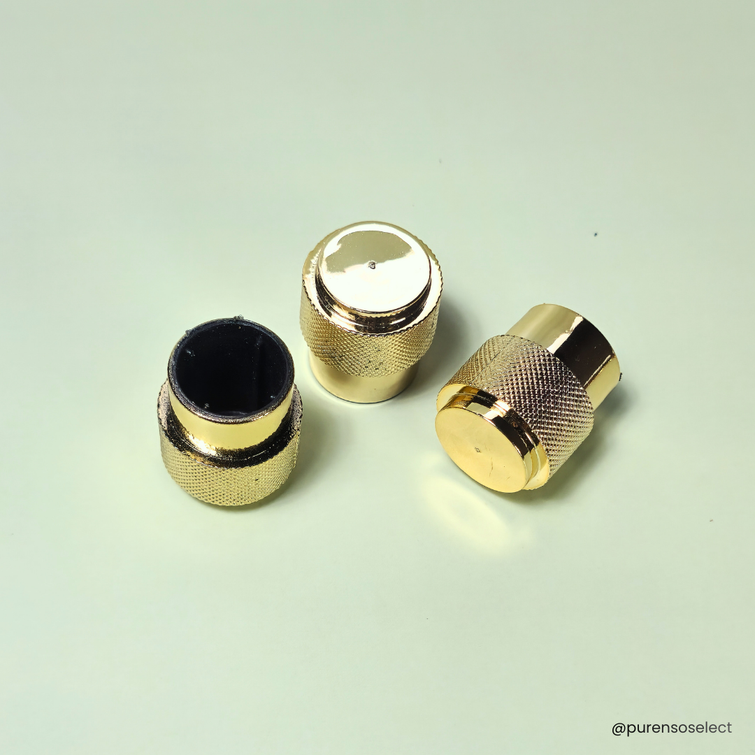 Gold Nut Perfume Cap – FEA 15 Neck