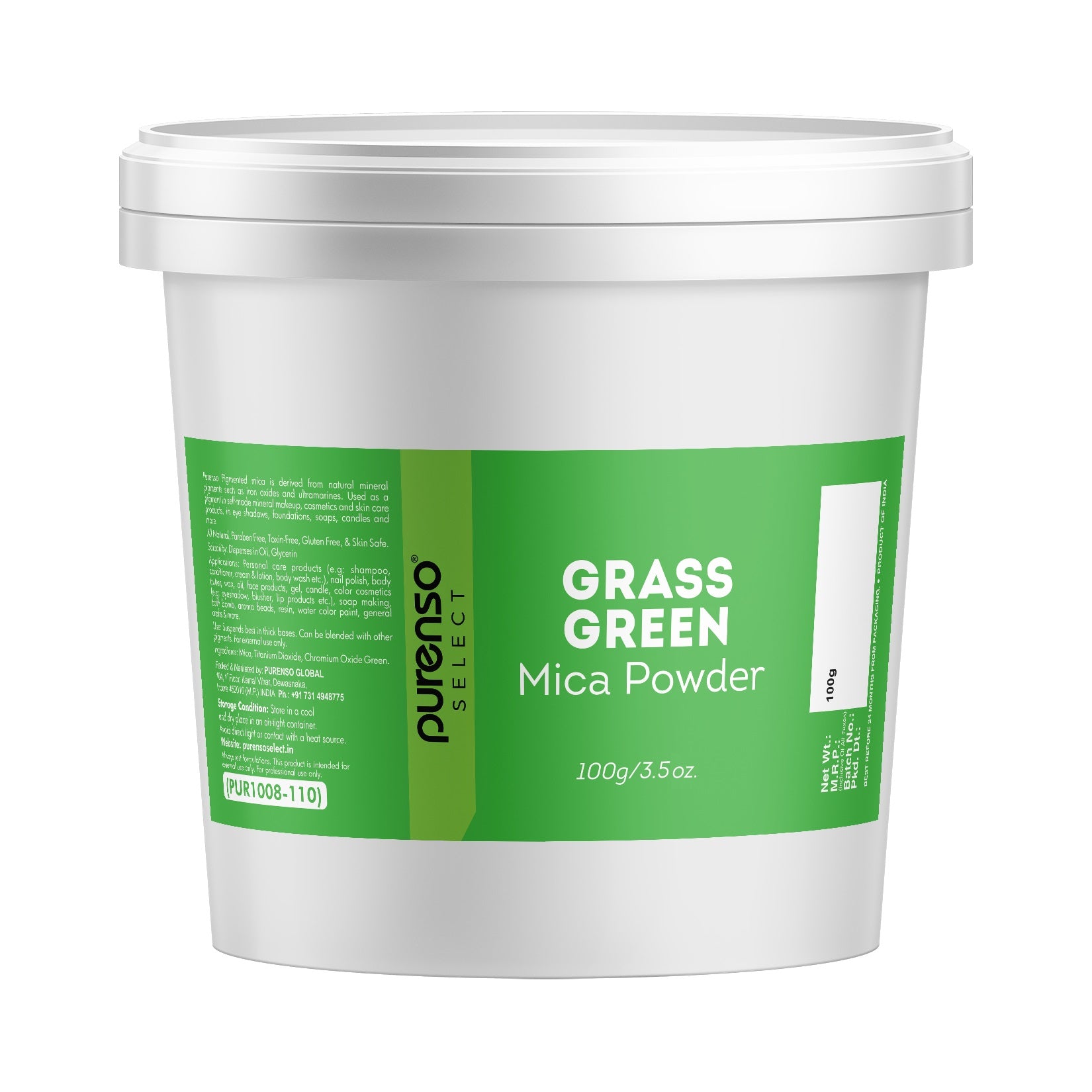 Grass Green Mica Powder