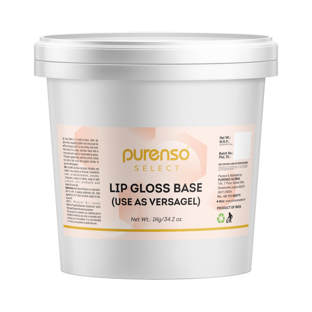 Lip Gloss Base (Use as Versagel)