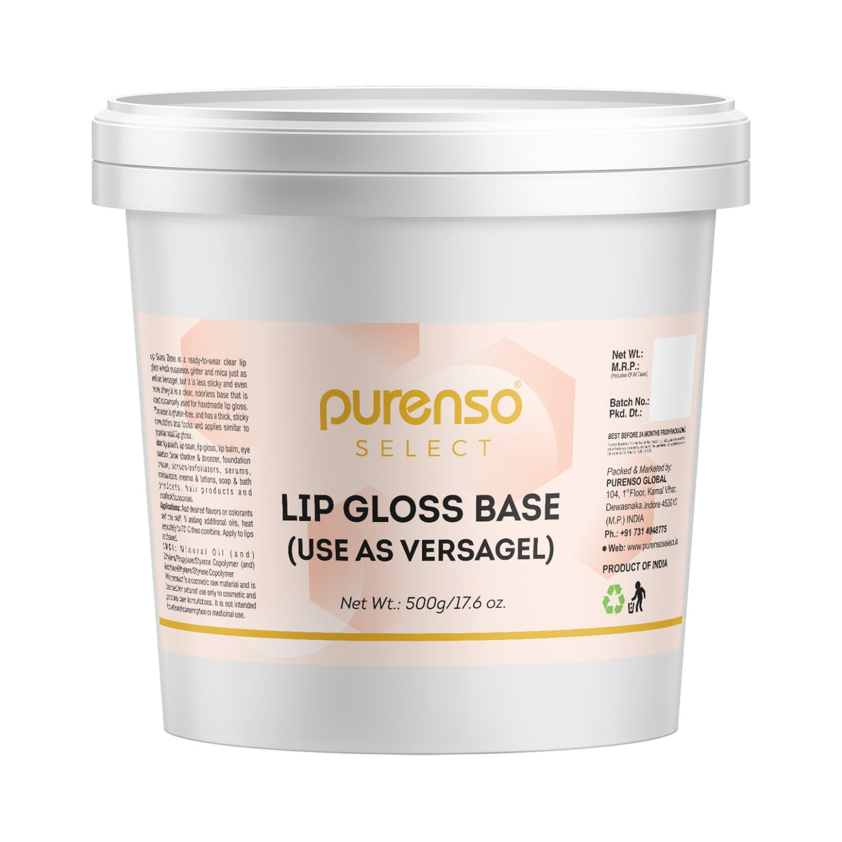 Lip Gloss Base (Use as Versagel)