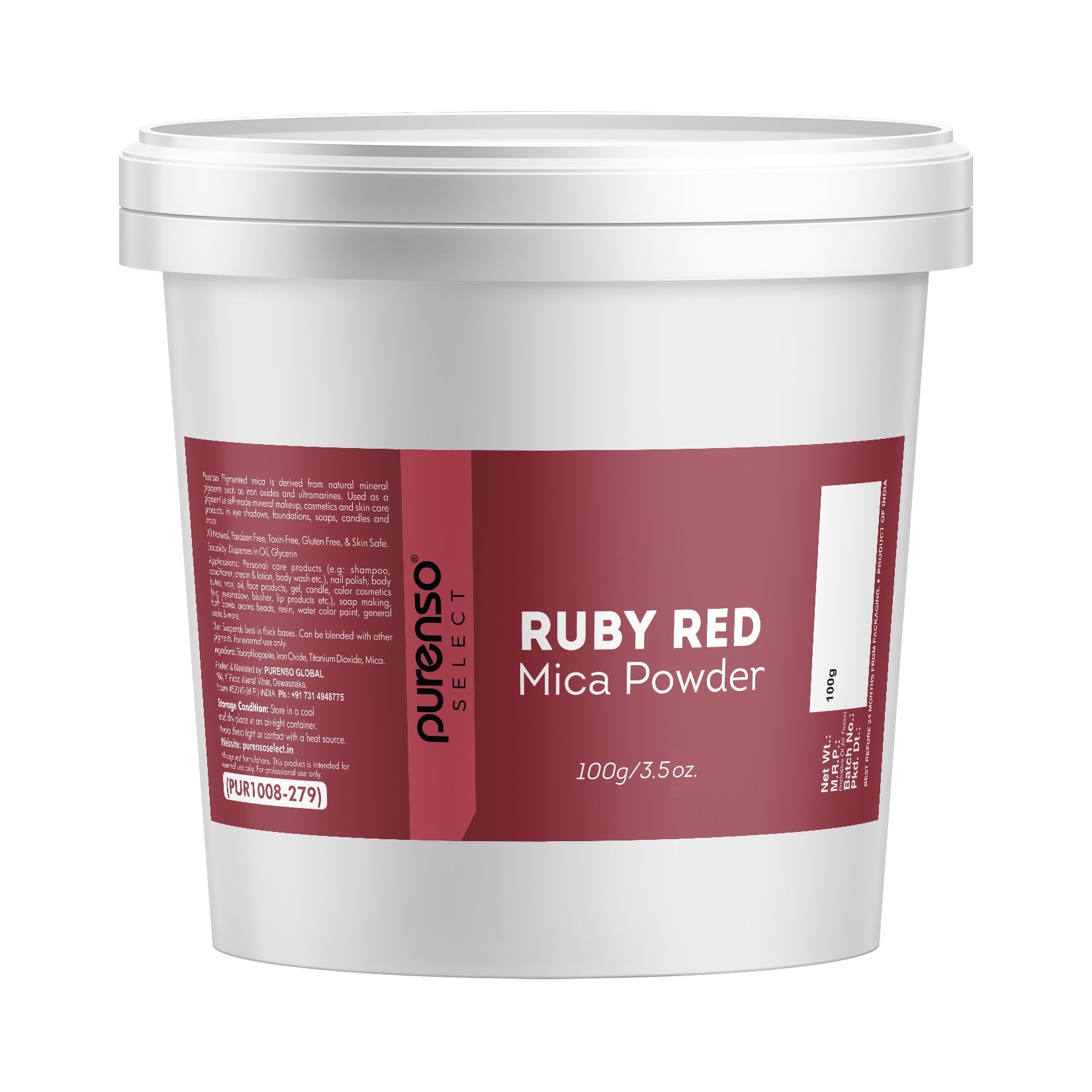 Ruby Red Mica - Micas and More